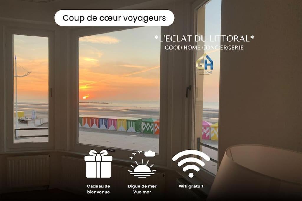 L'Eclat Du Littoral Vue Mer - Good Home Dunkirk Kültér fotó